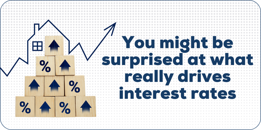 You might be surprised at what really drives interest rates
