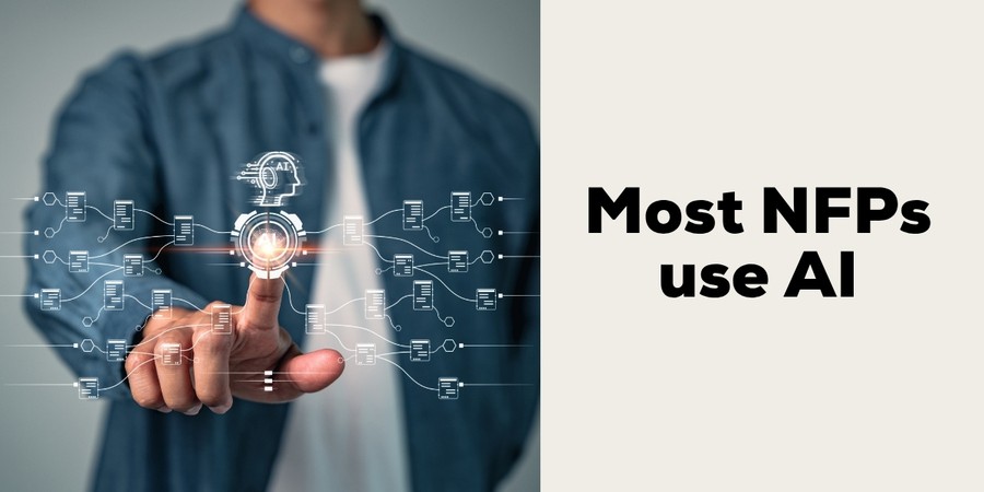 Most NFPs use AI